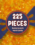 Butterscotch Hard Candy  3 Pounds Approx 225 Pieces of Creamy Butterscotch Drops  Bulk Candy for Holiday Season Holiday Candy Individually Wrapped Christmas Candy Perfect for Sharing and Gifting  Hard Candy Butterscotch