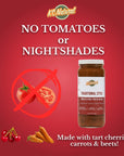 KC Natural  Traditional Style Tomato Free Pasta Sauce  280mg Sodium 1pack 100