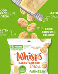 Whisps Cheese Crisps Variety Pack | Protein Chips | Healthy Snacks | Protein Snacks, Gluten Free, High Protein, Low Carb Keto Food | Parmesan, Cheddar Cheese, Asiago Pepper Jack (0.63Oz, 12 Pack)