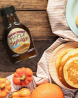 Natures Hollow Sugar Free Syrup Gluten Free and Keto Pancake Syrup  25 Cals Per Serving Healthy Breakfast for Diabetics and LowCarb Lovers  8oz Sugar Free Maple Syrup