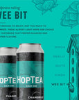 HOPLARK Sparkling HopTea  The Calm One 12pk  16oz Cans Craft Brewed NA Beer Alternative  GlutenFree Non GMO Zero Calories SugarFree CaffeineFree Unsweetened Sparkling Tea  Water  Hop