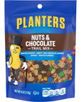 Planters Nuts  Chocolate Trail Mix 6 Oz