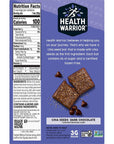 Health Warrior Chia Bars, Dark Chocolate, 15 Bars