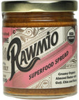 Rawmio Superfood Spread 6 oz Jar 6 Serving per Jar  Raw Organic Vegan GlutenFree