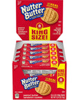 Nutter Butter Peanut Butter Sandwich Cookies King Size 1035 oz Snack Packs