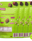 B'cuz Granola Bites 4-Bag Gluten Free Healthy Snacks for adults, Healthy Granola Gluten Free Snack - Kosher Snacks for Kids, Vegan Snack - 3 oz Cherry-Pistachio (Pack of 4)