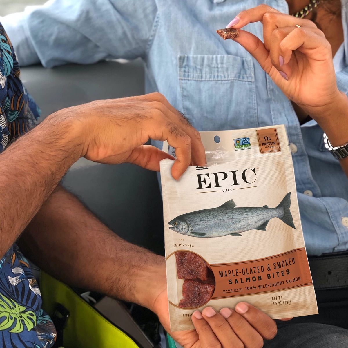 EPIC Salmon Bites Wild Caught 8 ct 25 oz Pouches