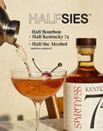 SPIRITLESS Kentucky 74 NonAlcoholic Bourbon Whiskey Spirit Distilled Ingredient for Cocktails Made in Kentucky with Real American Oak 700ml Bottle