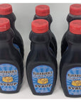 Blackburns Sugar Free Pancake Syrup  6 x 12 Oz Bottles Bundled with a JFS Recipe Card