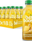 Bai Boost Cartago Pineapple Passion Fruit - 18 Fl Oz Bottle (Pack of 12)