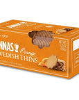 Annas Ginger Thins Swedish Variety Pack Original Orange and Almond