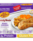 Kosher for Passover Gluten Free Meals Roast Chicken with Potato  Carrots 1 Pack MRE Meat Ready to Eat Prepared Entree Fully Cooked Shelf Stable Food Microwave Dinner  Traveler Backpacker