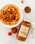 Fiorellas Fra Diavolo Arrabbiata Sauce  Tomato Sauce Made with Fresh Ingredients  No Sugar Added No Preservatives Added No Artificial Sweeteners Pasta Sauce 25 Oz Pack of 2