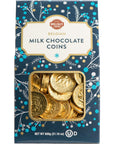 Wellsley Farms Belgian Milk Chocolate Coins  Individually Wrapped Chocolates in a 2116 OZ Pack  Perfect Candy Dish Filler  Gifting