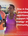 One A Day Immunity + Energy Support, Complete Adult Multivitamin Supplement with Vitamins A, C, D, E, and Zinc for Immune Support and B Vitamins, 100 Count