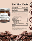 Premium Chocolate Spread DOP Certified Modica Chocolate Creamy Buttery No Palm Oil from Sicily Italy 635oz Campo DOro