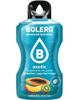 BOLERO  Exotic Flavored Sugar Free and Low Calorie Powdered Drink Mix Makes 16oz for Strong Flavor or 32oz for Mild Flavor 36 Small Sachet SinglesToGo  Europes Favorite Drink Mix