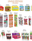 Snack Box Care Package  Snacks Variety Pack Gift  Chips Candy Cookies Crackers Bulk Assortment 160 Count