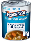 Progresso Light, Italian-Style Wedding Canned Soup, 18.5 oz.