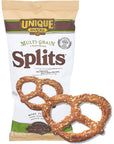 Unique Snacks  Multi Grain Splits Pretzels Homestyle Baked Certified OU Kosher and nonGMO 11 oz Bag 6 pack No artificial flavors 66 Ounce