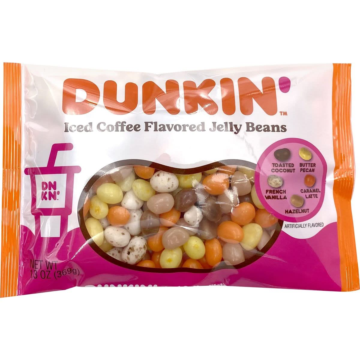 Dunkin Iced Coffee Flavored Jelly Beans 2 Pack