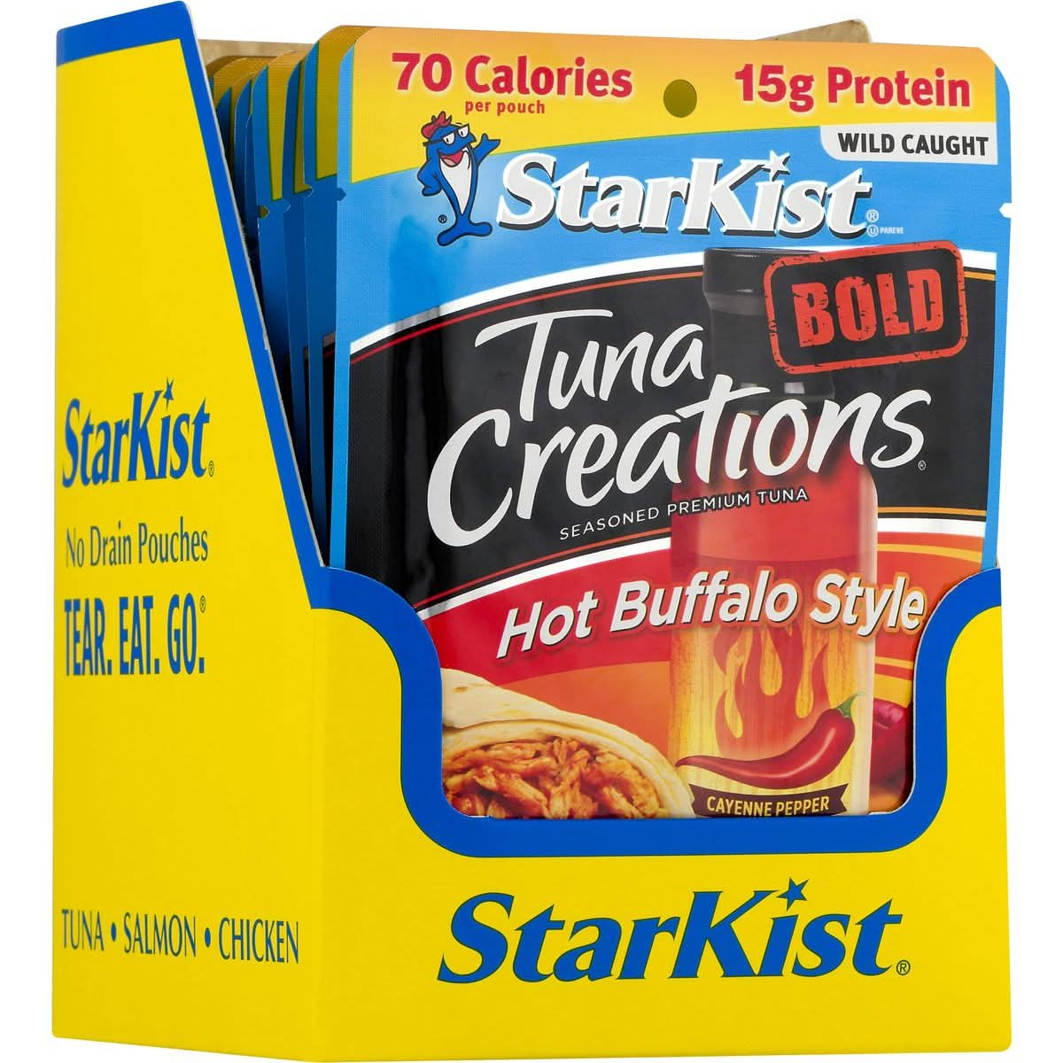 StarKist Tuna Creations BOLD Hot Buffalo Style 26 Oz Pack of 12