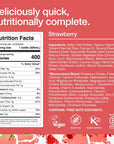 Huel ReadytoDrink  Strawberry Shortcake Meal Replacement Drink  High Protein Drink  Nutritionally Complete Low Sugar High Fiber Plant Based Vegan Healthy  22g Protein Per Bottle 169 Fl Oz 12 Pack