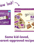 GoMacro Kids MacroBar Organic Vegan Snack Bars - 0.90 Ounce Bars, 7 Count