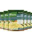 Knorr Pasta Sides For Delicious Quick Pasta Side Dishes Four Cheese Pasta No Artificial Flavors, No Preservatives, No Added Msg 4.1 oz, Pack of 8