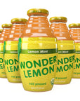 Wonder Lemon Organic Lemon Mint Cold Pressed Juice 845oz 6 Pack