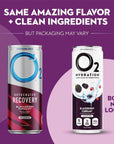 O2 Blackberry Currant Post Workout Recovery Drink  Powerful Electrolyte Drink for Daily Hydration