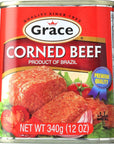 Grace Caribbean Corned Beef Can 12 oz