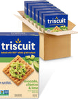 Triscuit Avocado Cilantro  Lime Whole Grain Wheat Crackers 6  85 oz Boxes