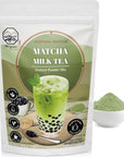 Matcha Bubble Milk Tea Instant 3in1 Powder Mix  1kg 33 Drinks  For Boba Tea Milkshake Blended Frappe and Bakery  Authentic Taiwan Recipe  Zero Trans Fat No Preservatives by Moriyama Teahouse