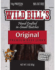 Wild Bills Hickory Smoked Beef Jerky 3 Ounce Pack 3 count