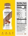 KITU SUPER COFFEE Keto Protein Coffee 0g Added Sugar 10g Protein 70 Calories Hazelnut 12 Fl Oz 12 Pack  Iced Smart Coffee Drinks