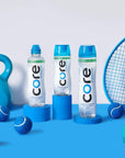 Core Hydration Perfectly Balanced Water 239 fl oz Sport Cap bottle Pack of 12 USA Gymnastics Official Hydration Partner