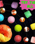 UFO Variety Pack  9 Kinds of Premium Freeze Dried Candy  Cosmic Crunchies Moon Clouds Space Sharks Alien Tongues Lemon Stars and More  Shipped in a UFO Box with Fun Stickers 9 Pack