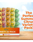 LaCroix Sparking Water Summer Citrus Variety 6 Flavors 12 fl Ounce  Pack of 24