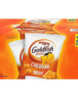 Pepperidge Farm Goldfish Cheddar Crackers, 1.5 oz. Snack Packs, 30-count Multi-pack Box