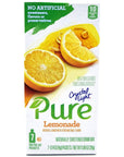 Crystal Light Pure Lemonade On The Go Drink Mix 7Packet Box 5 Box Pack