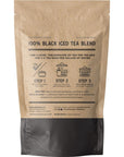 The Southern Standard  Premium Organic Iced Tea Bags  100 Black Blend 50 XL Bags 12 Pound Makes 25 Gallons