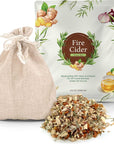 Fire Cider Tonic Kit  Brewing Bag With Herbs and Spices For DIY Home Remedy Makes 32 Ounces