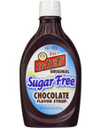 Foxs UBet Original Sugar Free Chocolate Flavor Syrup 18 oz