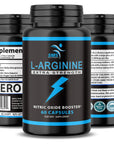 L-Arginine Capsules by SMS for Protein Building & Nitric Oxide Boosts | Beet Root Powder for Vascularity & Growth | 60 Veggie Capsules