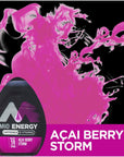 Mio Liquid Water Enhancer Energy Variety Pack Acai Berry Storm Tropical Fusion  Pack of 4