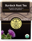 Buddha Teas Burdock Root Tea 18 Count Pack of 6