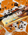 Iron Bar AFA Caramel Crunch  Argentine Dulce de Leche  Energy Protein Bars High Protein Natural flavor and Gluten Free  12 Count  Special edition Argentina World Champion