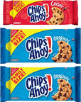 CHIPS AHOY Original Chocolate Chip Cookies  Chewy Cookies Bundle Family Size 3CountPack of 1