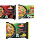 Pancit Canton Variety  3 Flavor Assortment 10 of each Citrus Kalamansi Chilimansi and Hot Chili  Pack of 30